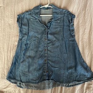 Crazy 8 Lyocell Denim color Tunic
